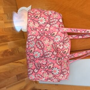 Floral Pink Tote Bag